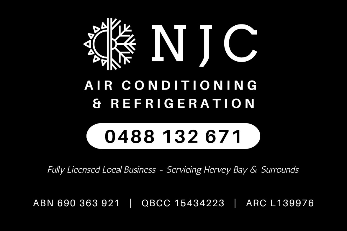 NJC Air Conditioning & Refrigeration - Fully Licensed Local Business Servicing Hervey Bay, Maryborough & Surrounds